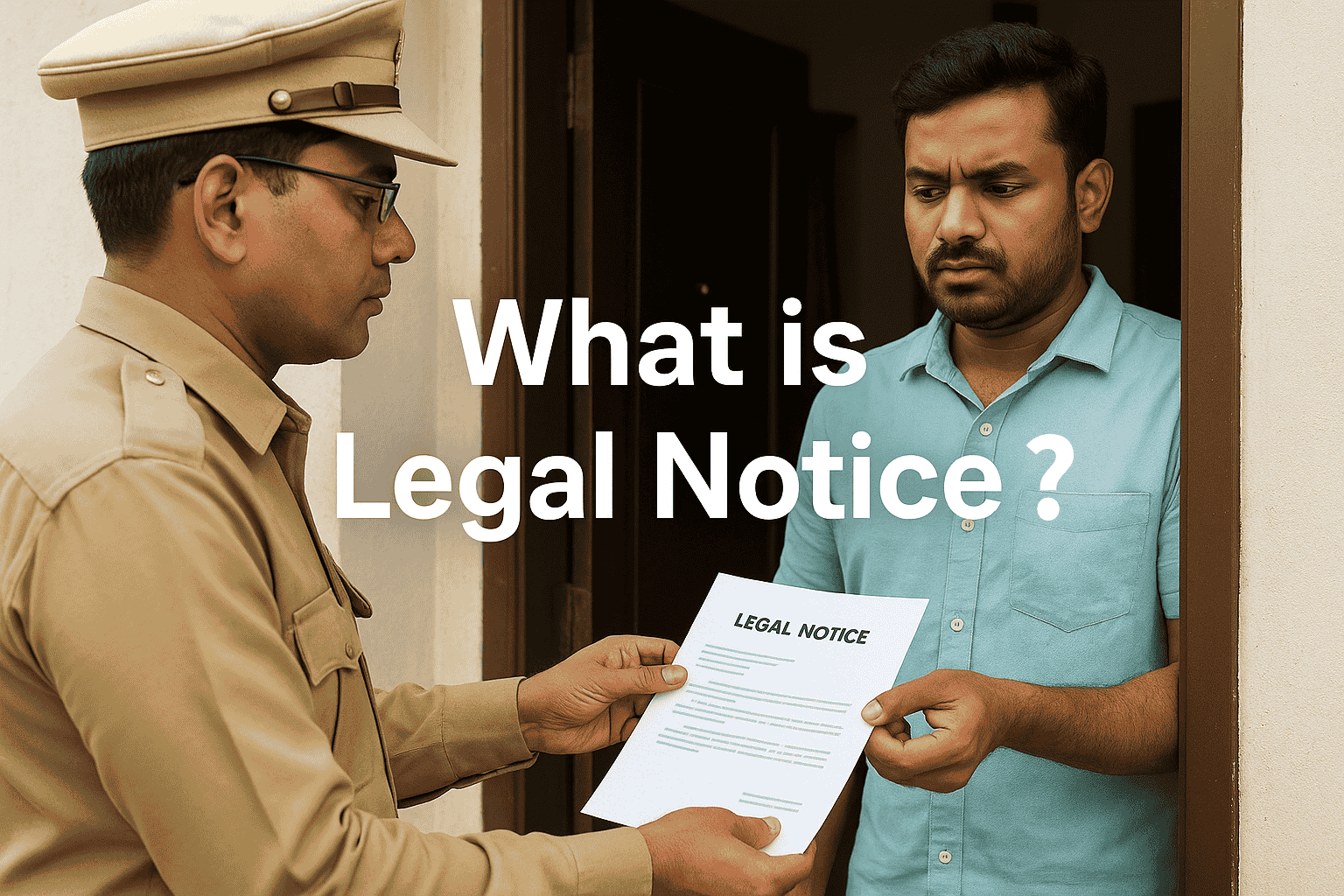 Understanding Legal Notice in India: What It Is and Why It Matters